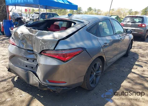 2024 Acura Integra A-Spec из США, поврежденный, VIN 19UDE4H30RA007838